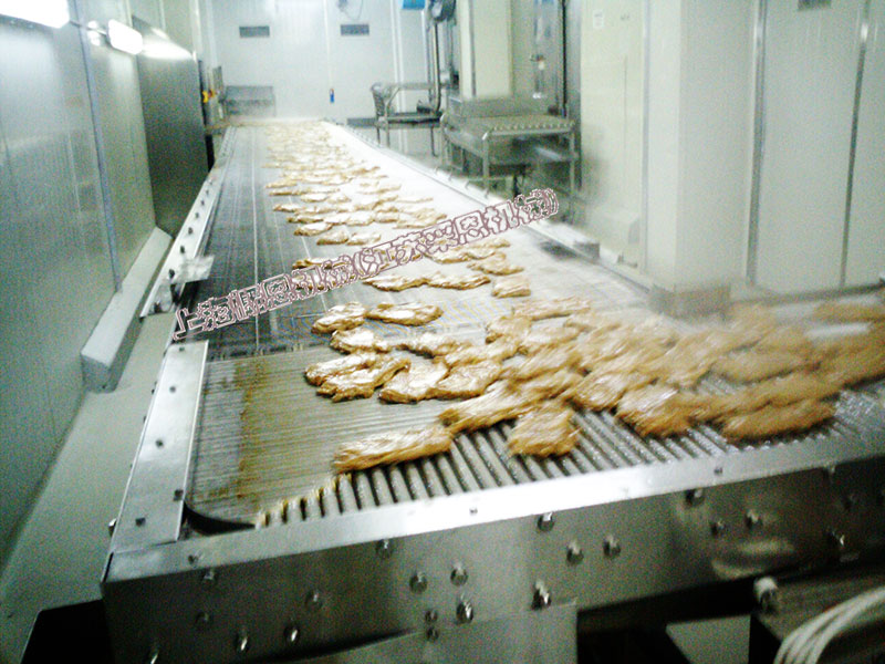 福禧食品直角转弯滚筒机